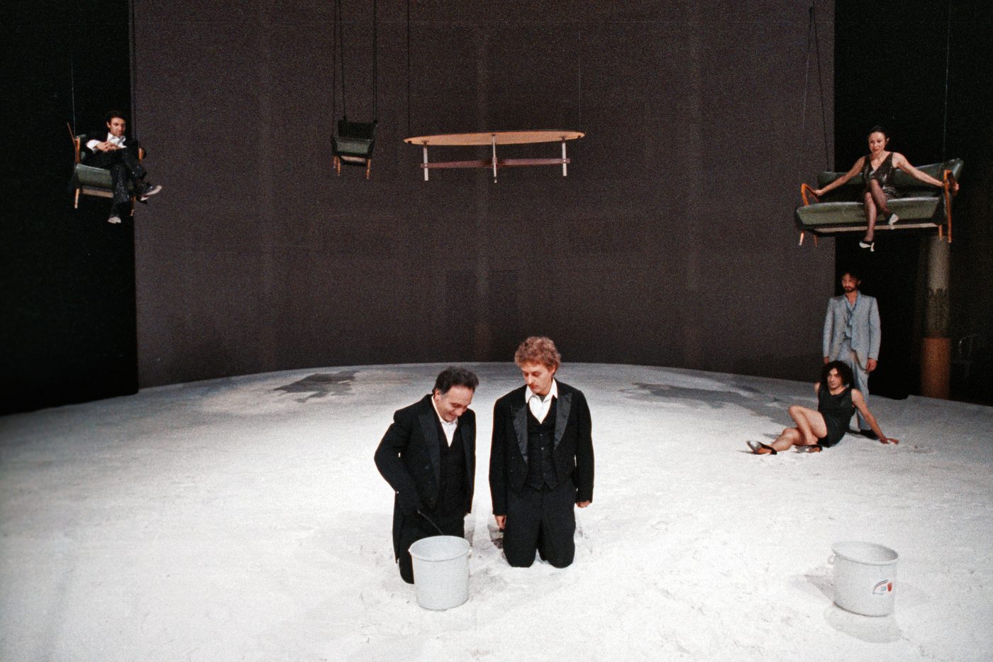 La nascita della tragedia — Corsetti, Acquario Romano 1996, da Nietzsche