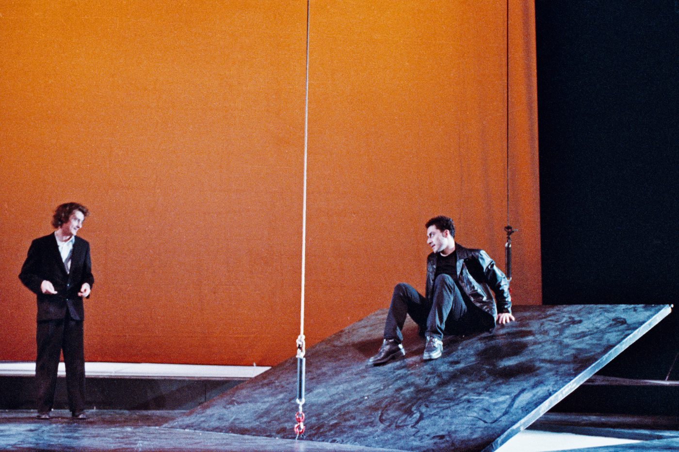 Notte — Corsetti, Teatro Valle Roma 1998, scene Taraborrelli